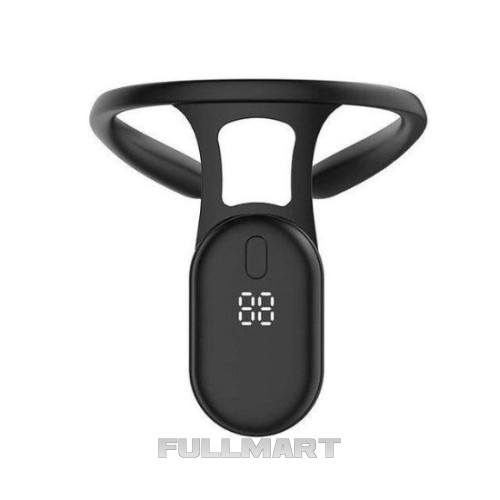 Умный корректор осанки с вибрацией Posture training device USB Черный
